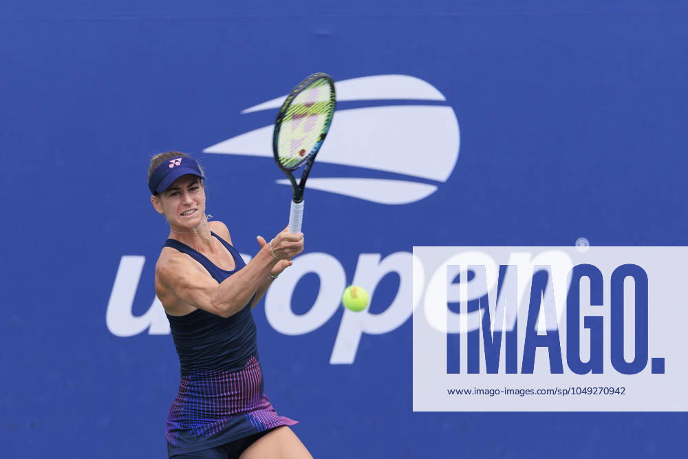 Anna Bondar during Day 4 of her match against Anna Kalinskaya in the 2024 US Open held at the USTA Billie Jean King National Tennis Center on Thursday August 29, 2024 in the Flushing neighborhood of the Queens borough of New York City. JAVIER ROJAS PI Flushing Meadows USA - ZUMAp124 20240829_zaa_p124_049