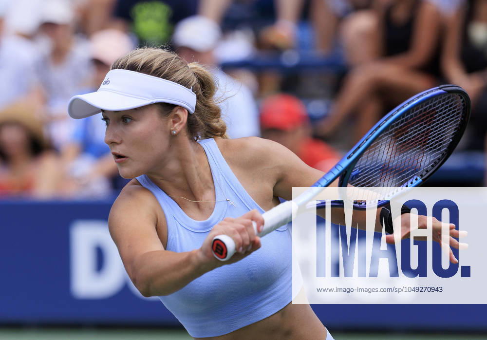 Anna Kalinskaya during Day 4 of her match against Anna Bondar in the 2024 US Open held at the USTA Billie Jean King National Tennis Center on Thursday August 29, 2024 in the Flushing neighborhood of the Queens borough of New York City. JAVIER ROJAS PI Flushing Meadows USA - ZUMAp124 20240829_zaa_p124_050