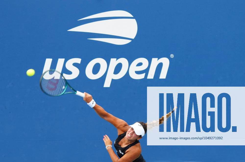 Jessica Bouzas Maneiro in second round action US Open Championships 2024, Day Four, Flushing Meadows, New York, USA - 29 Aug 2024