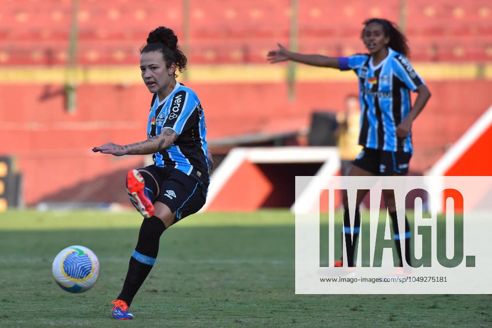 São Paulo x Grêmio Feminino SÃO PAULO, SP - 29.08.2024: SÃO PAULO X GRÊMIO FEMININO - Rafa Levis (Grêmio) during the match between São Paulo x Grêmio, second game of the quarter-finals of the 2024 Brazilian Women& 39;s Championship, this Thursday, (29) at Canindé stadium, SP. (Photo: Roberto Casimiro Fotoarena) x2602456x RobertoxCasimiro