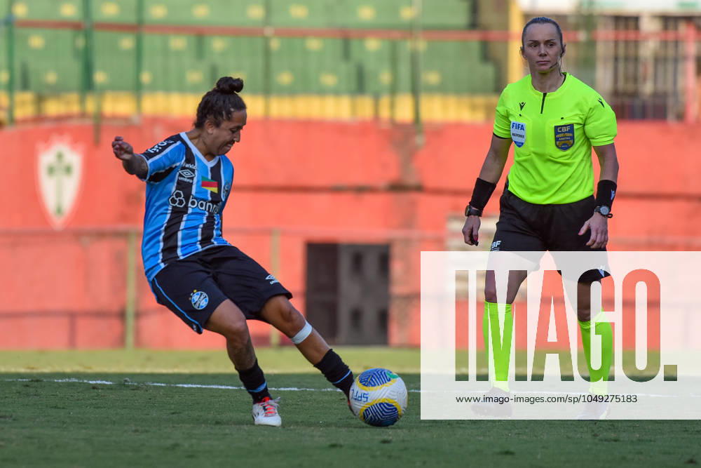 São Paulo x Grêmio Feminino SÃO PAULO, SP - 29.08.2024: SÃO PAULO X GRÊMIO FEMININO - Shashá (Grêmio) during the match between São Paulo x Grêmio, second game of the quarter-finals of the 2024 Brazilian Women& 39;s Championship, this Thursday, (29) at Canindé stadium, SP. (Photo: Roberto Casimiro Fotoarena) x2602457x RobertoxCasimiro