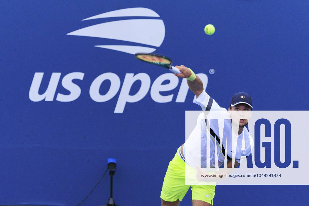 Otto Virtanen during Day 4 of his match against Alex de Minaur in the 2024 US Open held at the USTA Billie Jean King National Tennis Center on Thursday August 29, 2024 in the Flushing neighborhood of the Queens borough of New York City. JAVIER ROJAS PI Flushing Meadows USA - ZUMAp124 20240829_zaa_p124_099