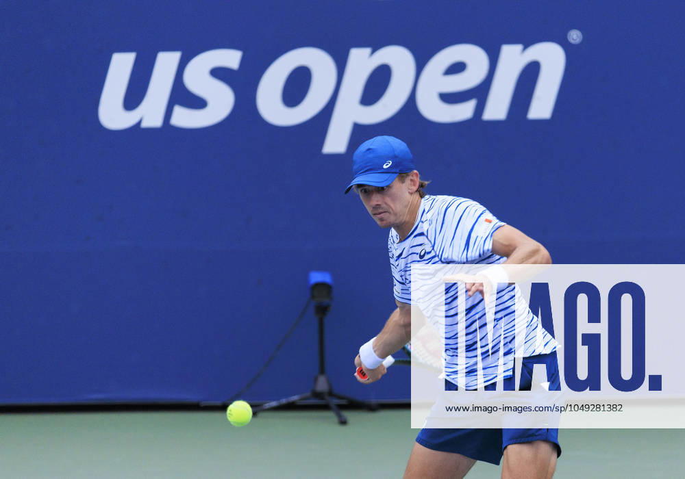Alex de Minaur during Day 4 of his match against Otto Virtanen in the 2024 US Open held at the USTA Billie Jean King National Tennis Center on Thursday August 29, 2024 in the Flushing neighborhood of the Queens borough of New York City. JAVIER ROJAS PI Flushing Meadows USA - ZUMAp124 20240829_zaa_p124_103