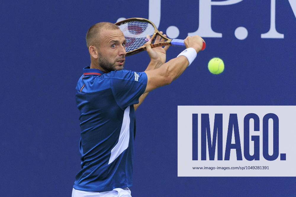 Daniel Evans during Day 4 of his match against Mariano Navone in the 2024 US Open held at the USTA Billie Jean King National Tennis Center on Thursday August 29, 2024 in the Flushing neighborhood of the Queens borough of New York City. JAVIER ROJAS PI Flushing Meadows USA - ZUMAp124 20240829_zaa_p124_109