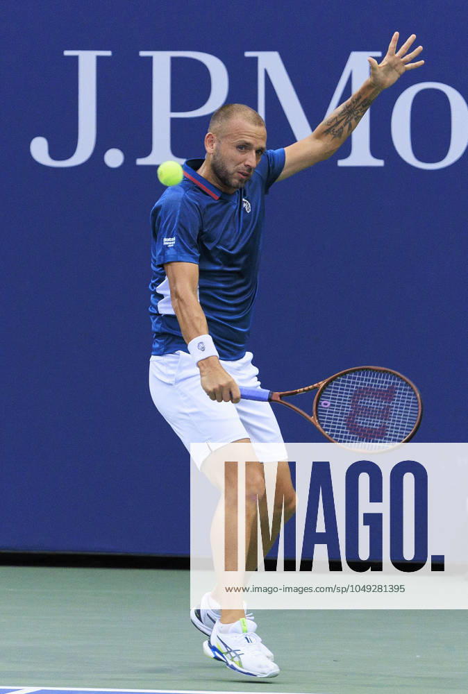 Daniel Evans during Day 4 of his match against Mariano Navone in the 2024 US Open held at the USTA Billie Jean King National Tennis Center on Thursday August 29, 2024 in the Flushing neighborhood of the Queens borough of New York City. JAVIER ROJAS PI Flushing Meadows USA - ZUMAp124 20240829_zaa_p124_113