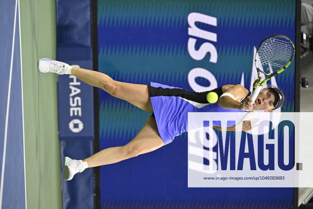 Tennis : Us Open 2024 - Caroline Wozniaki - Danemark Tennis :Us Open 2024 - Usa - 29 08 2024 ChrysleneCaillaud Panoramic
