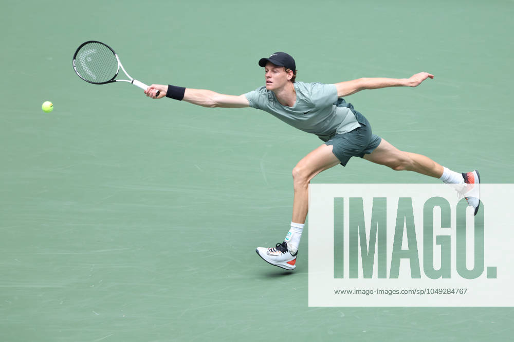Jannik Sinner (Ita) at the US Open 2024 TENNIS : US Open 2024 29 08 2024 AntoineCouvercelle Panoramic