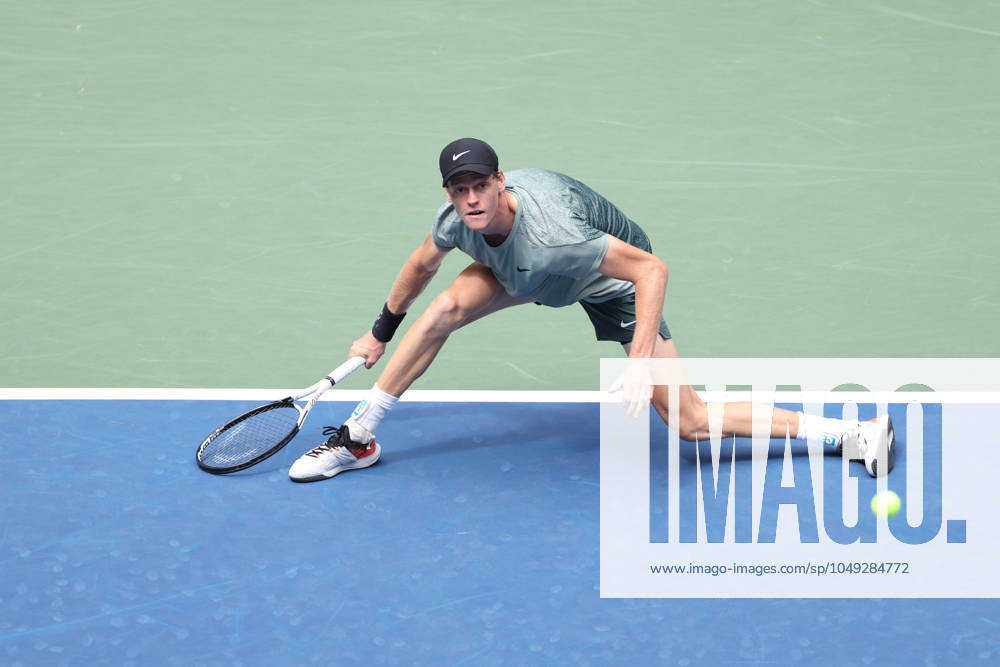 Jannik Sinner (Ita) at the US Open 2024 TENNIS : US Open 2024 29 08 2024 AntoineCouvercelle Panoramic