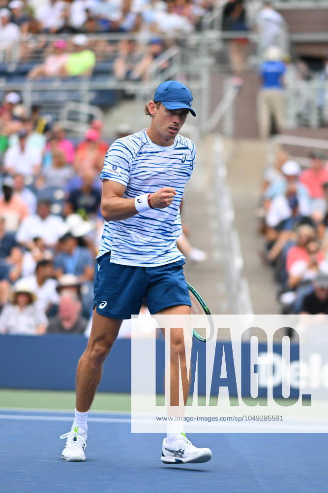 US Open - Second Round Alex De Minaur (AUS) during his second round match at the 2024 US Open at Billie Jean National Tennis Center in New York City, NY, USA, on August 29, 2024. Photo by Corinne Dubreuil ABACAPRESS.COM New York City NY United States