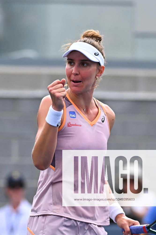 US Open - Second Round Beatriz Haddad Maia (BRA) during her second round match at the 2024 US Open at Billie Jean National Tennis Center in New York City, NY, USA, on August 29, 2024. Photo by Corinne Dubreuil ABACAPRESS.COM New York City NY United States