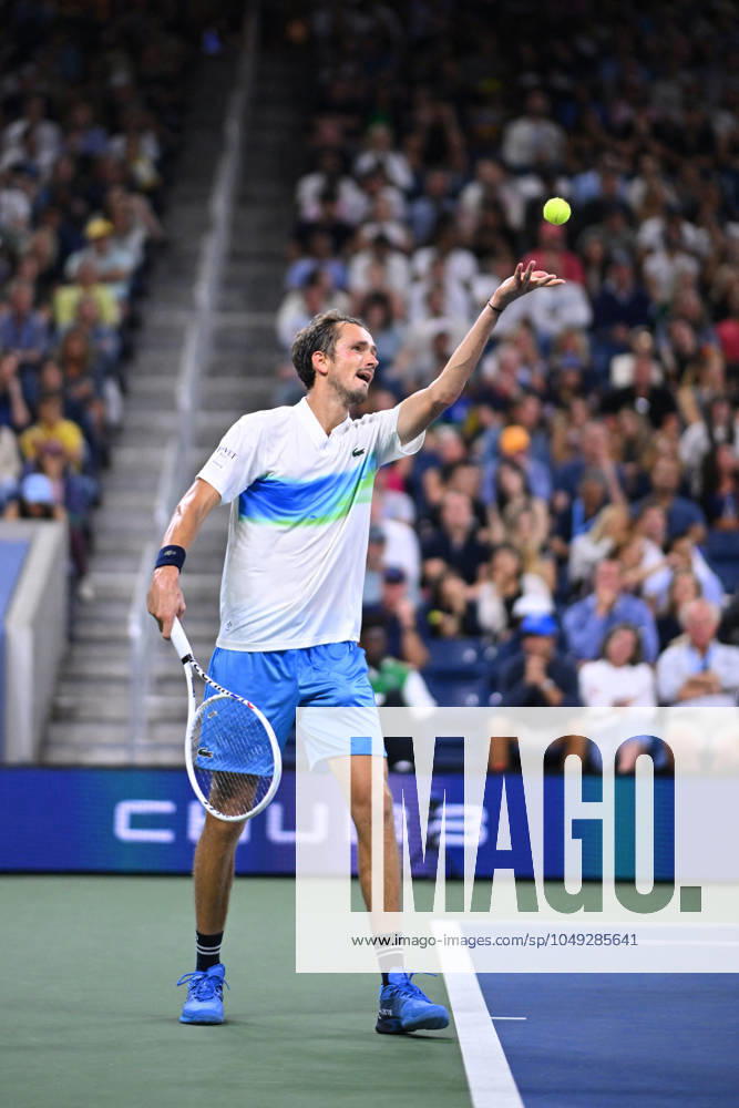 US Open - Second Round Daniil Medvedev (RUS) during his second round match at the 2024 US Open at Billie Jean National Tennis Center in New York City, NY, USA, on August 29, 2024. Photo by Corinne Dubreuil ABACAPRESS.COM New York City NY United States