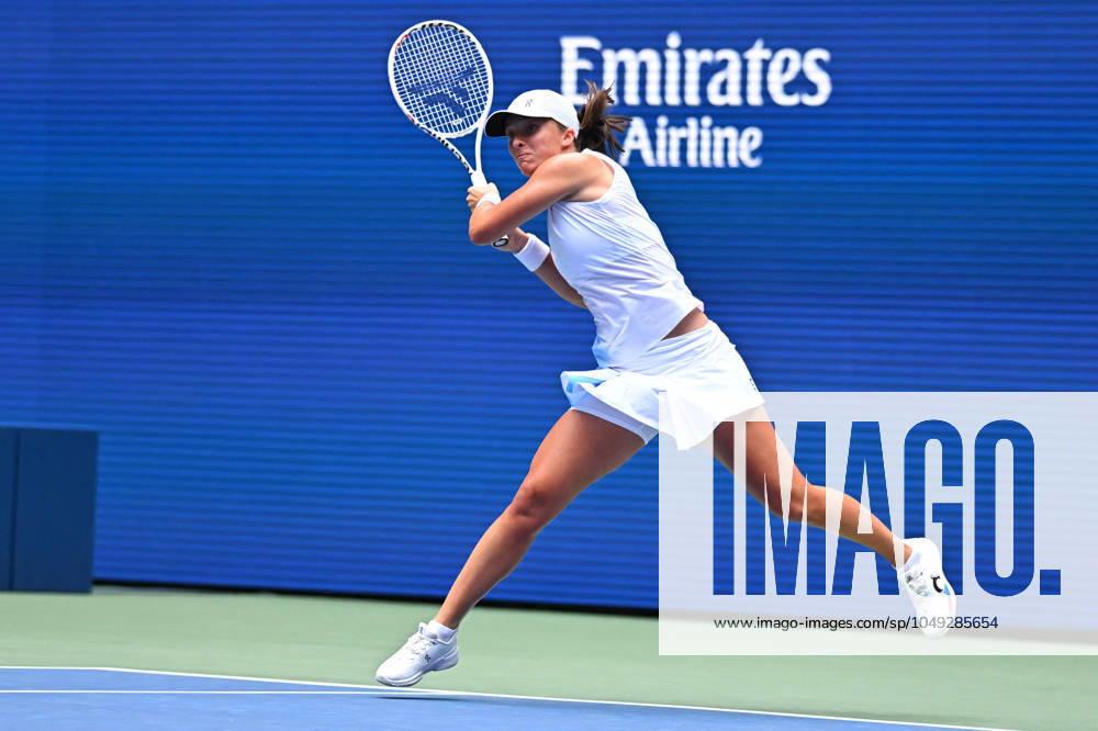 US Open - Second Round Iga Swiatek (POL) during her second round match at the 2024 US Open at Billie Jean National Tennis Center in New York City, NY, USA, on August 29, 2024. Photo by Corinne Dubreuil ABACAPRESS.COM New York City NY United States