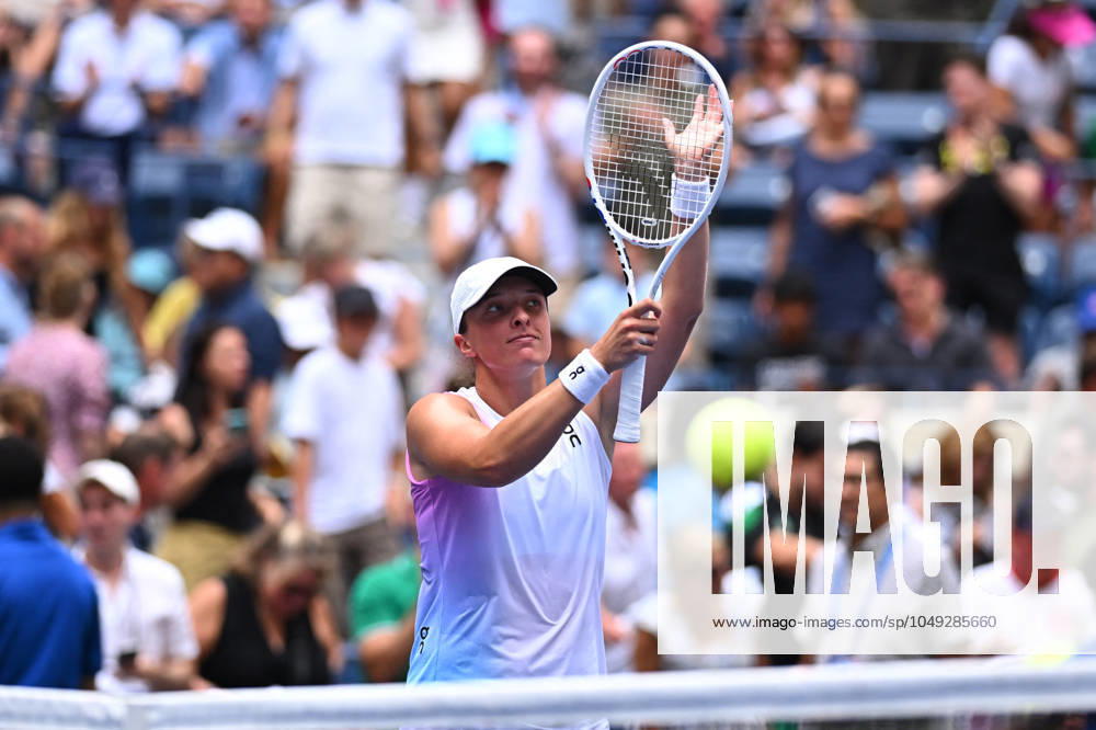 US Open - Second Round Iga Swiatek (POL) during her second round match at the 2024 US Open at Billie Jean National Tennis Center in New York City, NY, USA, on August 29, 2024. Photo by Corinne Dubreuil ABACAPRESS.COM New York City NY United States
