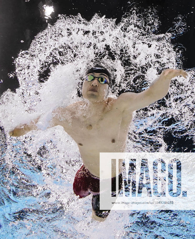 Paris Paralympics: Swimming Takayuki Suzuki of Japan swims en route to winning the men s 50-meter breaststroke SB3 final at the Paris Paralympics on Aug. 29, 2024, at La Defense Arena in Nanterre, near Paris. A14AA0003353472P