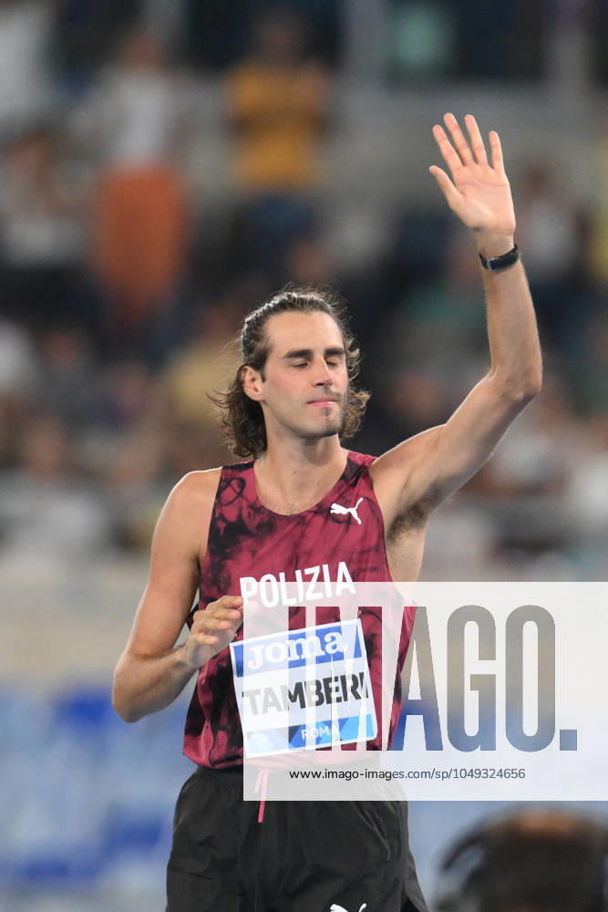 - Internazionali di Atletica - Golden Gala Pietro Mennea Gianmarco TAMBERI (ITA) competes in High Jump Men during the Diamond League Athletics 30th August 2024 at the Olimpic Stadium in Rome Rome Italy