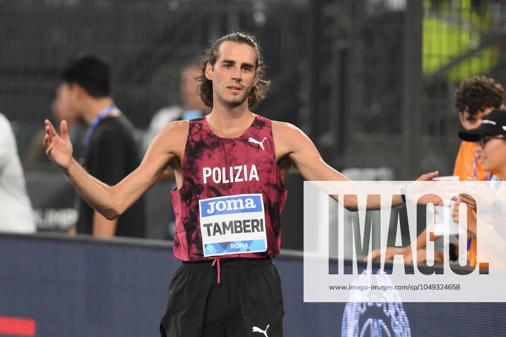 - Internazionali di Atletica - Golden Gala Pietro Mennea Gianmarco TAMBERI (ITA) competes in High Jump Men during the Diamond League Athletics 30th August 2024 at the Olimpic Stadium in Rome Rome Italy