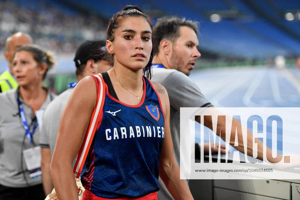 - Internazionali di Atletica - Golden Gala Pietro Mennea Roberta BRUNI (ITA) competes in Pole Vault Women during the Diamond League Athletics 30th August 2024 at the Olimpic Stadium in Rome Rome Italy