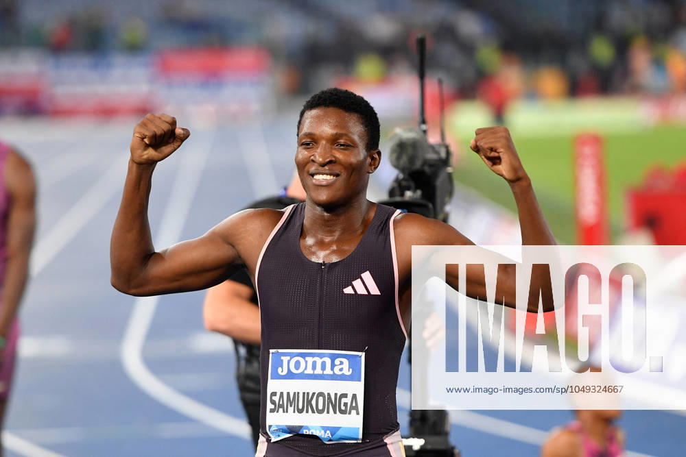 - Internazionali di Atletica - Golden Gala Pietro Mennea Muzala SAMUKONGA (ZAM) competes in 400m Men during the Diamond League Athletics 30th August 2024 at the Olimpic Stadium in Rome Rome Italy