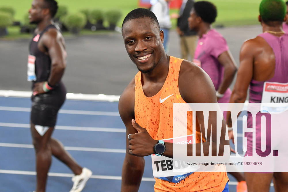 - Internazionali di Atletica - Golden Gala Pietro Mennea Letsile TEBOGO (BOT) competes in 100m Menduring the Diamond League Athletics 30th August 2024 at the Olimpic Stadium in Rome Rome Italy