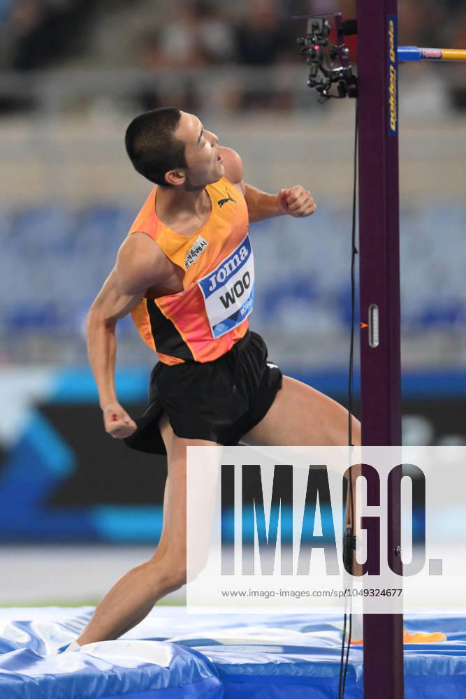 - Internazionali di Atletica - Golden Gala Pietro Mennea Sanghyeok WOO (KOR) competes in High Jump Men during the Diamond League Athletics 30th August 2024 at the Olimpic Stadium in Rome Rome Italy