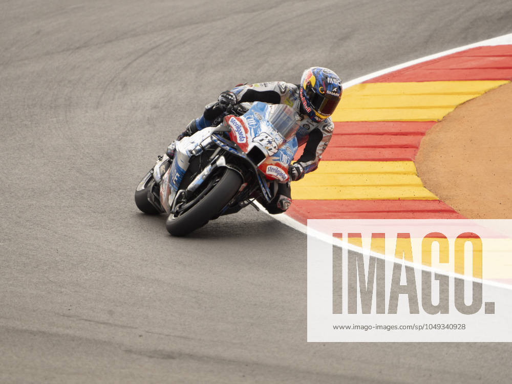 88 Miguel Oliveira (Por-Aprilia Racing) during the Moto Grand Prix GoPro of Aragon Qualifying Motogp Saturday , MotoGp of Spain at Motorland circuit in Alcaniz on August 31, 2024 in Alcaniz, Spain. during Gran Premio GoPro de Aragon, MotoGP World Championship, WM, Weltmeisterschaft in Aragon, Spain, August 31 2024