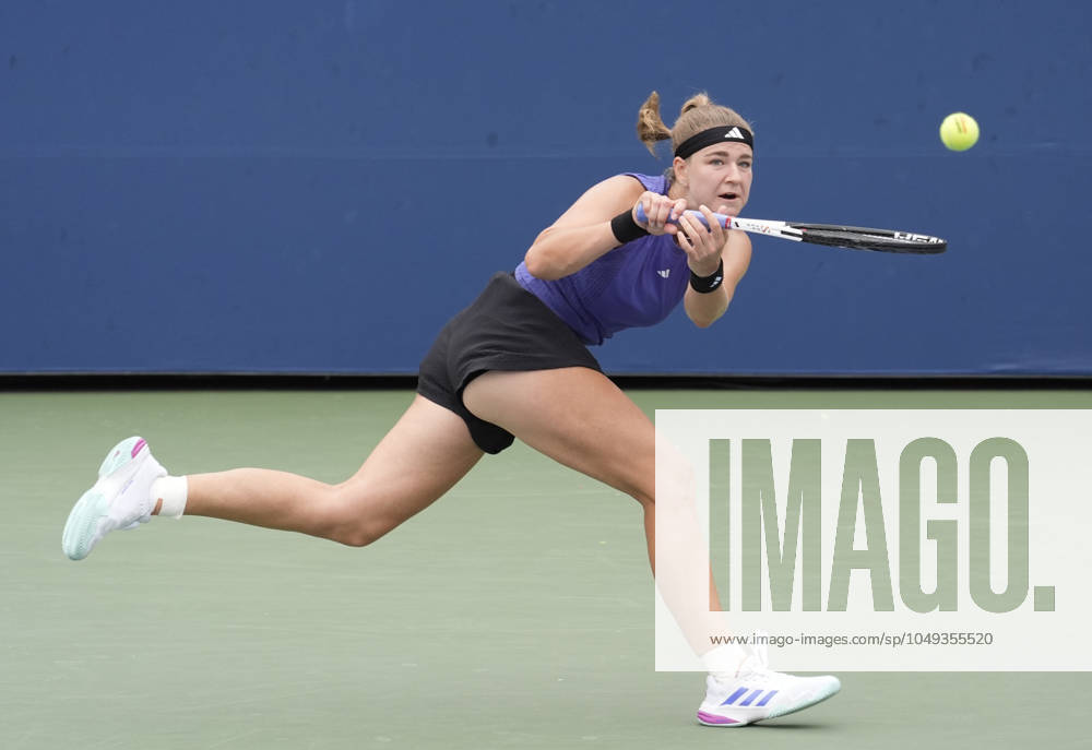 August 31,2024: Karolina Muchova (CZE) defeated Anastasia Potopova 6-4, 6-2, at the US Open being played at Billie Jean King National Tennis Center in Flushing, Queens, NY. Ã‚ CSM Flushing, Queens USA - ZUMAc04_ 20240831_zma_c04_108