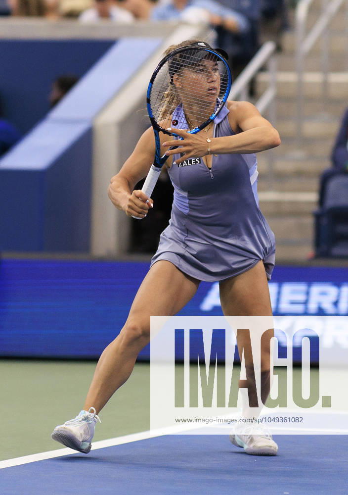Yulia Putintseva during Day 6 of her match against Jasmine Paolini in the 2024 US Open held at the USTA Billie Jean King National Tennis Center on Saturday August 31, 2024 in the Flushing neighborhood of the Queens borough of New York City. JAVIER ROJAS PI Flushing Meadows USA - ZUMAp124 20240831_zaa_p124_041