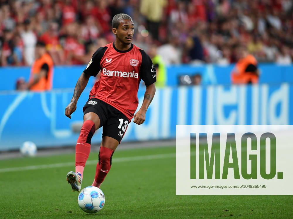 Arthur Bayer 04 Leverkusen in action, on the ball, single action during the Bundesliga 1 match between Bayer 04 Leverkusen and RB Leipzig, BayArena on August 31, 2024 in Leverkusen, Germany Photo by Ralf Treese DeFodi Images Arthur Bayer 04 Leverkusen controls the ball during the Bundesliga match between Bayer 04 Leverkusen and RB Leipzig at BayArena on August 31, 2024 in Leverkusen, Germany Photo by Ralf Treese DeFodi Images DFL regulations prohibit any use of photographs as image sequences and or quasi video Defodi 521 LEVRBL20240831 067 Defodi-521 DFL regulations prohibit any use of photographs as image sequences and or quasi-video.