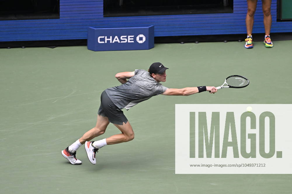 Tennis : Us Open 2024 - Jannik Sinner - Italie Tennis :Us Open 2024 - Usa - 31 08 2024 ChrysleneCaillaud Panoramic