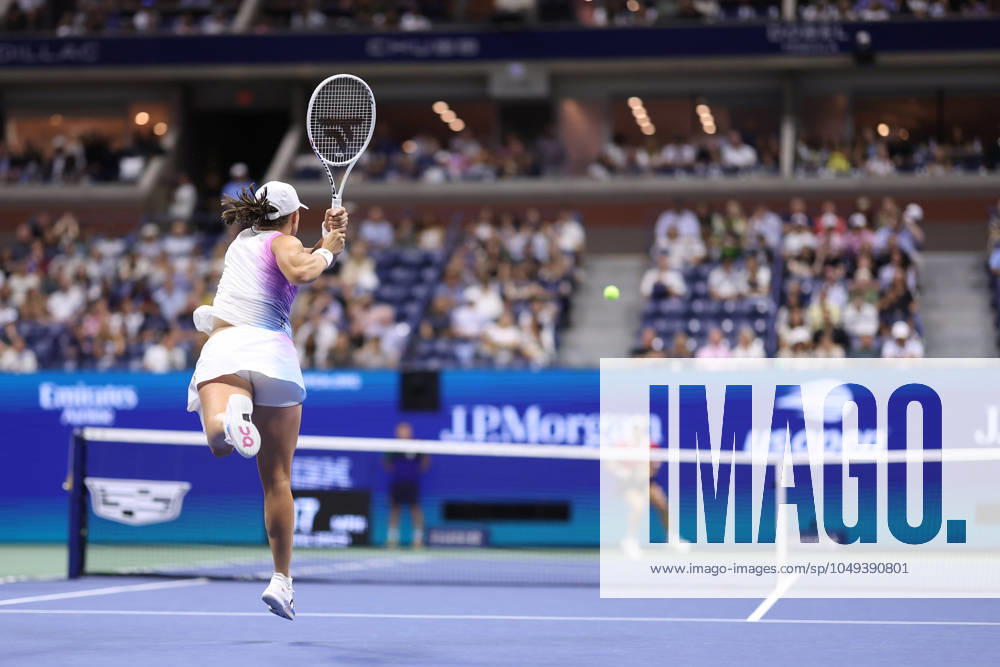 Iga Swiatek (Pol) at the US Open 2024 TENNIS : US Open 2024 31 08 2024 AntoineCouvercelle Panoramic