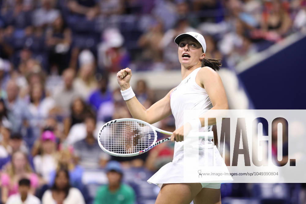 Iga Swiatek (Pol) at the US Open 2024 TENNIS : US Open 2024 31 08 2024 AntoineCouvercelle Panoramic
