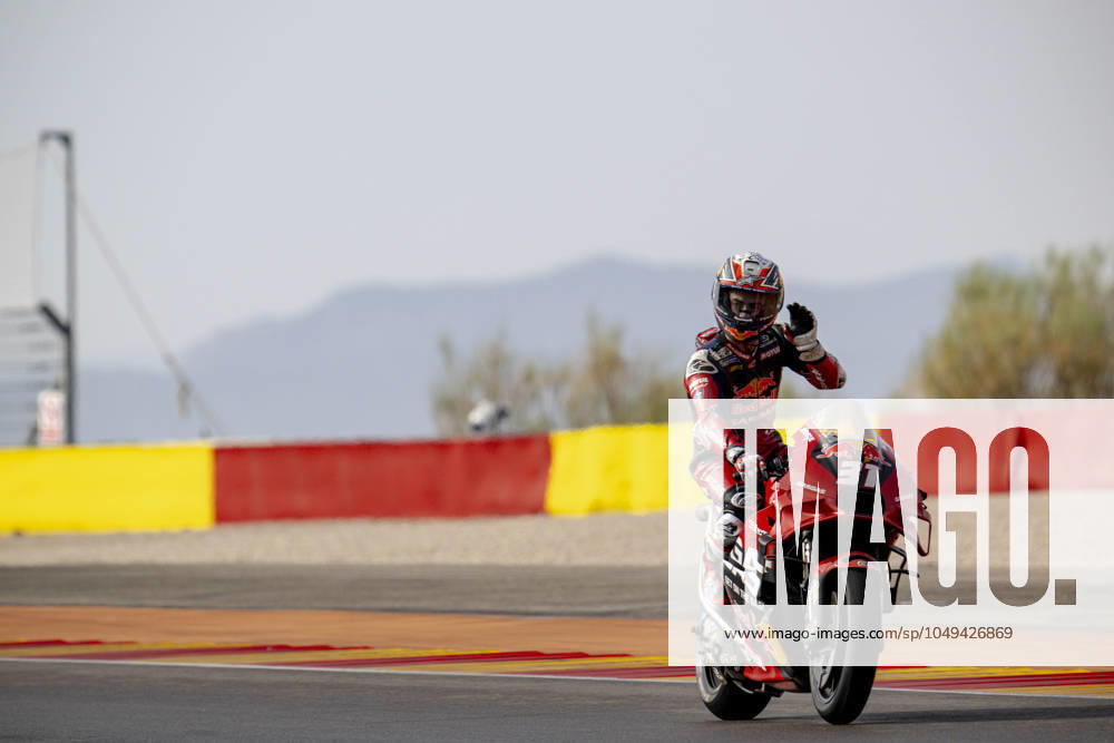 31 ACOSTA Pedro (spa), Tech3 GasGas Factory Racing, GasGas RC16, action during 2024 MotoGP Gran Premio GoPro de Aragón, 2024 MotoGP Barcelona Grand Prix, on MotorLand Aragón, from August 30 to September 01, 2024 in Spain - MOTO - MOTO GP - BARCELONA GRAND PRIX 2024 DPPI Panoramic _TIN0879