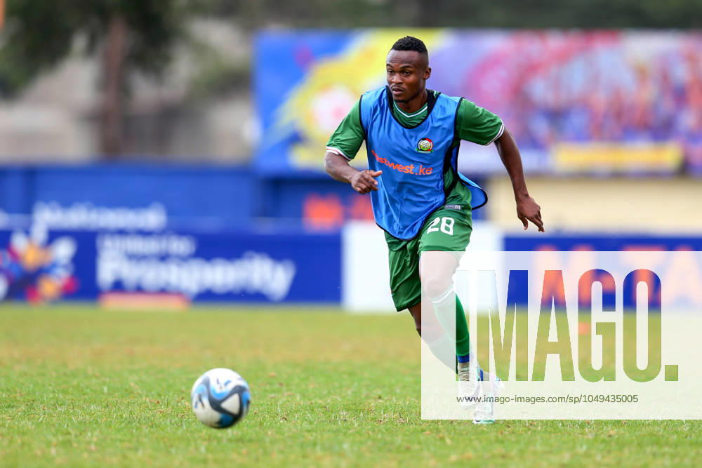 Kenya Men˜s senior national team, Nationalteam midfielder Clifton Miheso in preparations for 2025 AfCON Qualifiers match against Zimbabwe at Stade Mandela National Stadium on September 1, 2024 in Uganda, Photo by Chris Omollo