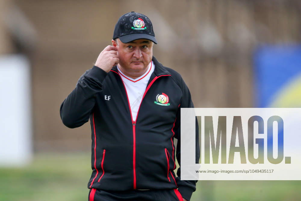 Kenya Men˜s senior national team, Nationalteam Coach Engin Firat in preparations for 2025 AfCON Qualifiers match against Zimbabwe at Stade Mandela National Stadium on September 1, 2024 in Uganda, Photo by Chris Omollo