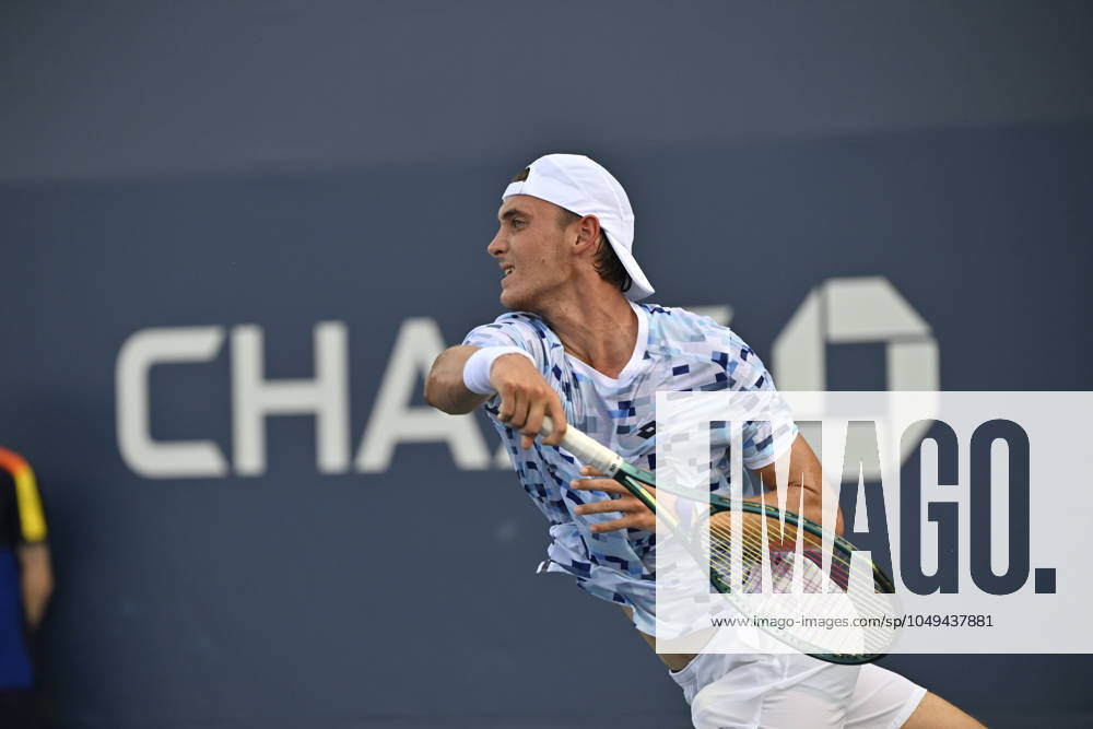 Tennis : Us Open 2024 - Nathan Trouve - France Tennis :Us Open 2024 - Usa - 01 09 2024 ChrysleneCaillaud Panoramic