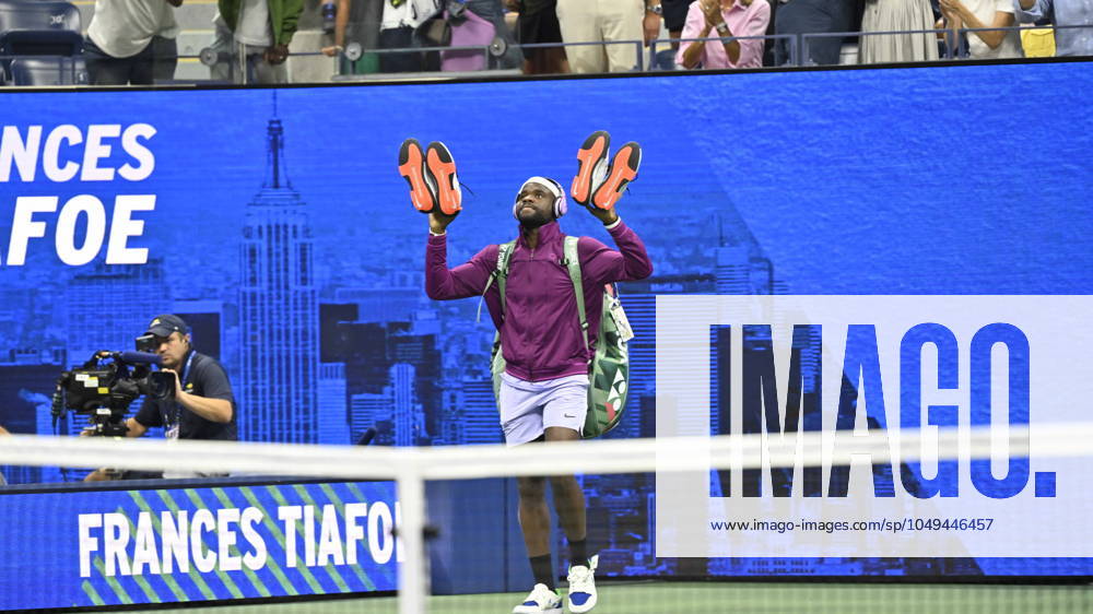Tennis : Us Open 2024 - Frances Tiafoe - Usa Tennis :Us Open 2024 - Usa - 01 09 2024 ChrysleneCaillaud Panoramic