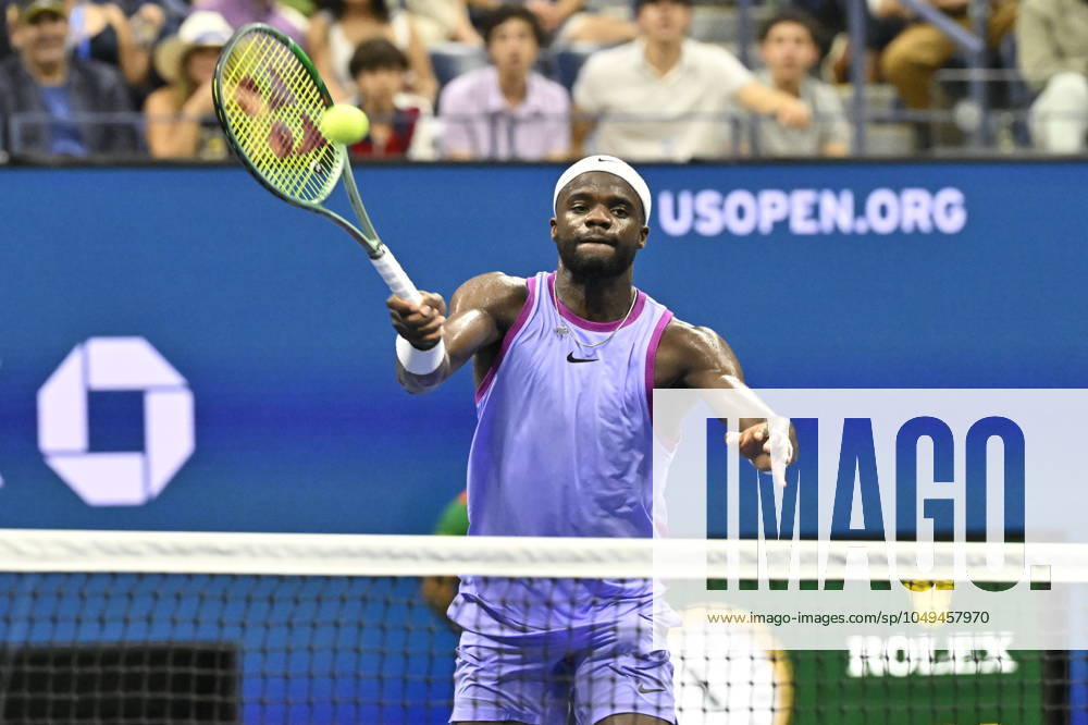 Tennis : Us Open 2024 - Frances Tiafoe - Usa Tennis :Us Open 2024 - Usa - 02 09 2024 ChrysleneCaillaud Panoramic