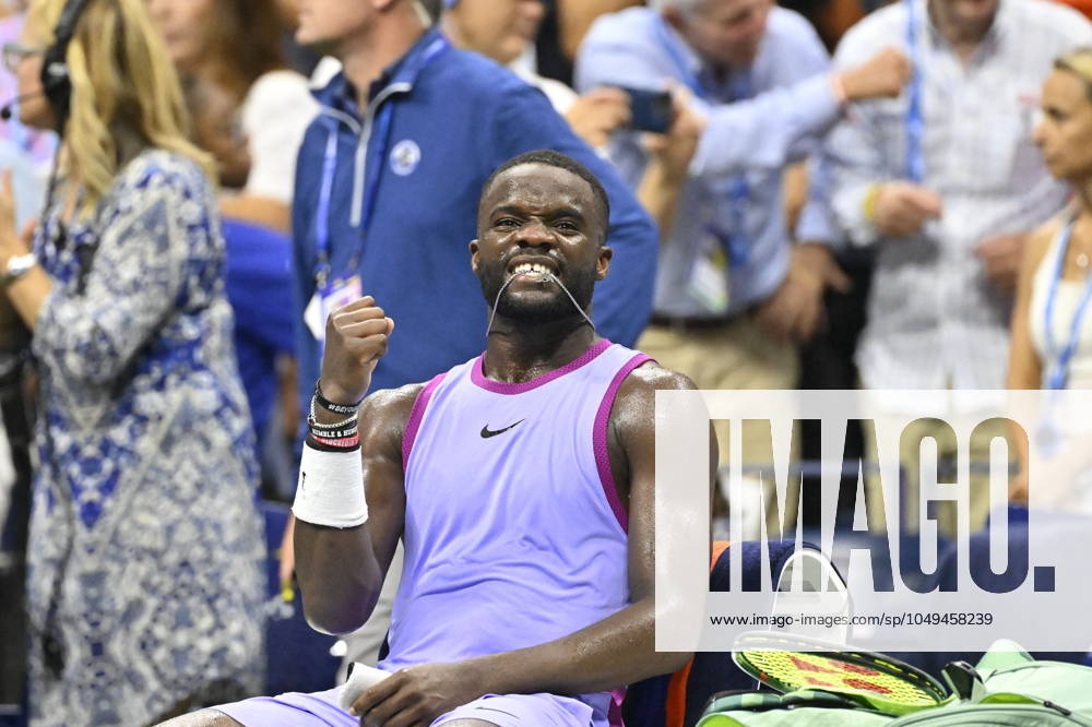 Tennis : Us Open 2024 - Frances Tiafoe - Usa Tennis :Us Open 2024 - Usa - 02 09 2024 ChrysleneCaillaud Panoramic