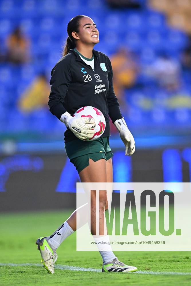 Liga MX Femenil Apertura 2024 Tigres UANL vs Leon Natalia Acuna of Leon during the 8th round match between Tigres UANL and Leon as part of the Liga BBVA MX Femenil, Torneo Apertura 2024 at Universitario Stadium on September 01, 2024 in Monterrey, Nuevo Leon Mexico. MONTERREY NUEVO LEON MEXICO