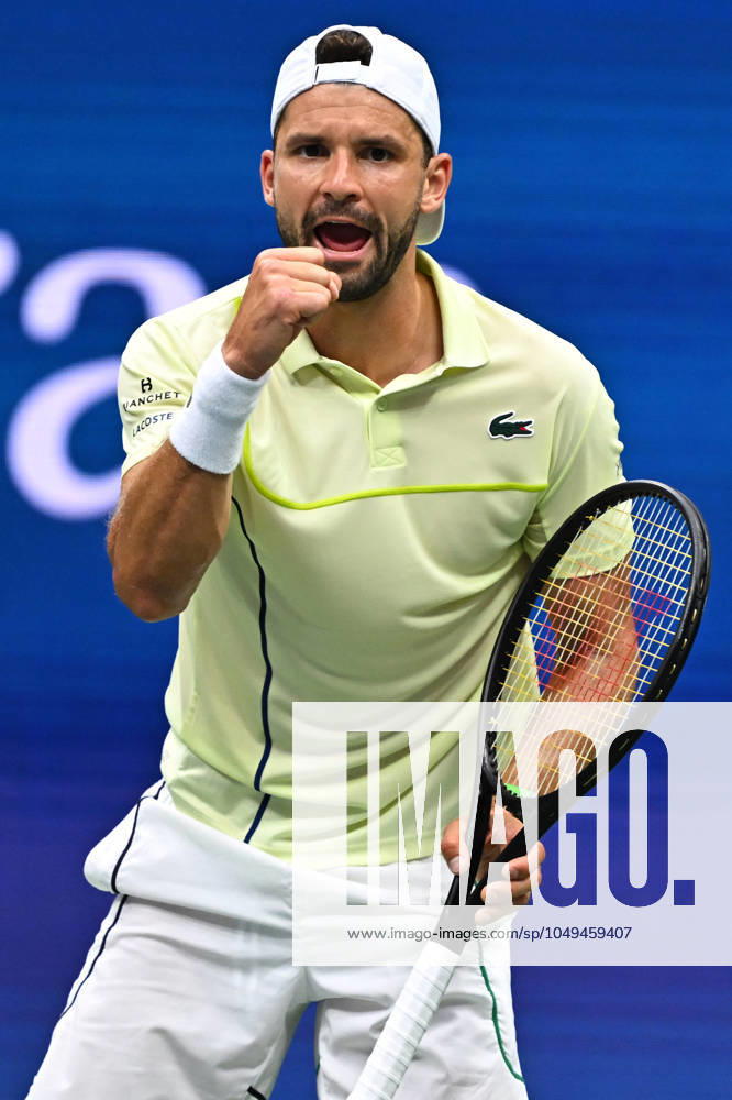 US Open - Fourth Round Grigor Dimitrov (BUL) during his fourth round match at the 2024 US Open at Billie Jean National Tennis Center in New York City, NY, USA, on September 1, 2024. Photo by Corinne Dubreuil ABACAPRESS.COM New York City NY United States