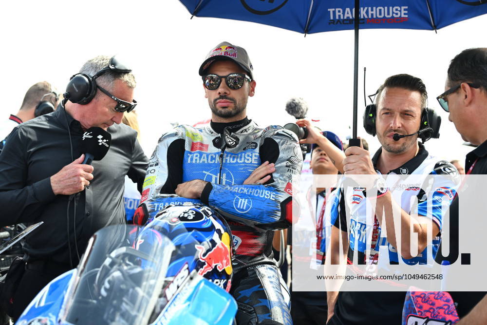 OLIVEIRA Miguel (prt), Trackhouse Racing, Aprilia RS-GP 2024, portrait, starting grid, grille de départ during 2024 MotoGP Gran Premio GoPro de Aragón, 2024 MotoGP Barcelona Grand Prix, on MotorLand Aragón, from August 30 to September 01, 2024 in Spain - MOTO - MOTO GP - BARCELONA GRAND PRIX 2024 DPPI Panoramic 2024 12 GP Aragon 102155