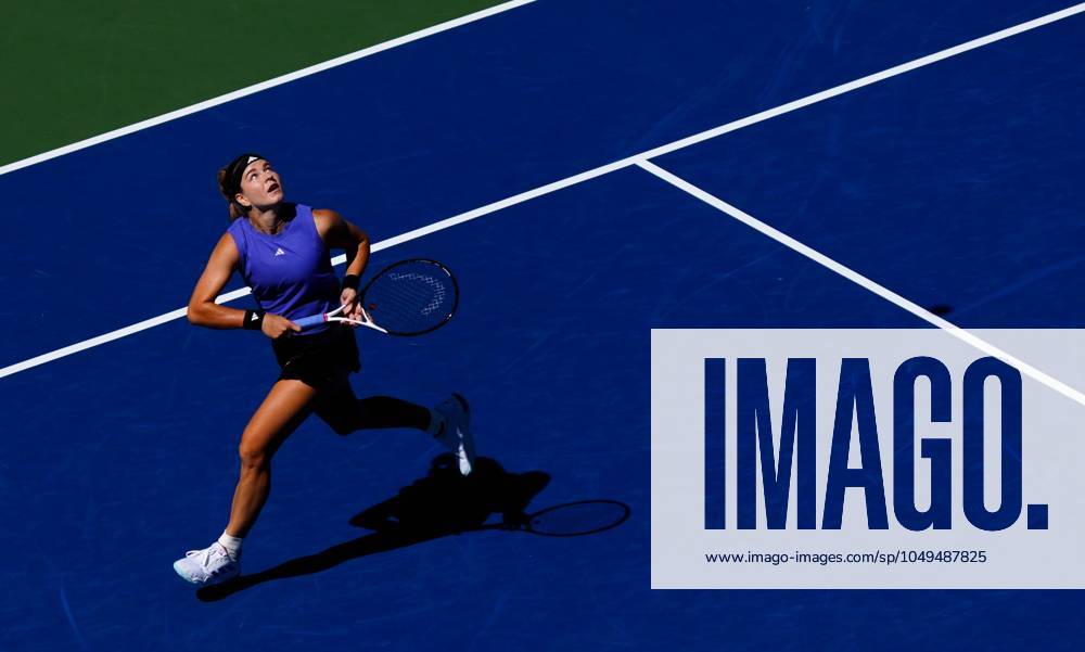 Karolina Muchova in fourth round action US Open Championships 2024, Day Eight, Flushing Meadows, New York, USA - 02 Sep 2024