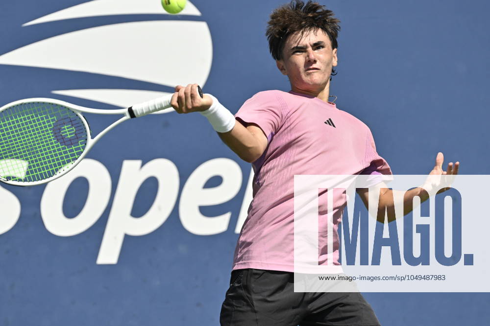 Tennis : Us Open 2024 - Jack Kennedy - Usa juniors tournament Tennis :Us Open 2024 - Usa - 02 09 2024 ChrysleneCaillaud Panoramic