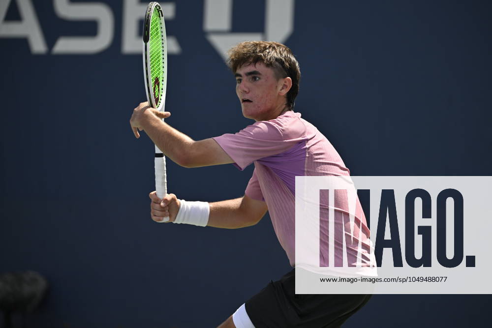 Tennis : Us Open 2024 - Jack Kennedy - Usa juniors tournament Tennis :Us Open 2024 - Usa - 02 09 2024 ChrysleneCaillaud Panoramic