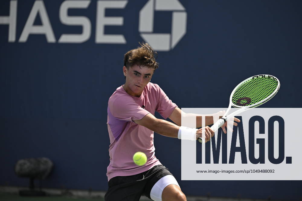 Tennis : Us Open 2024 - Jack Kennedy - Usa juniors tournament Tennis :Us Open 2024 - Usa - 02 09 2024 ChrysleneCaillaud Panoramic