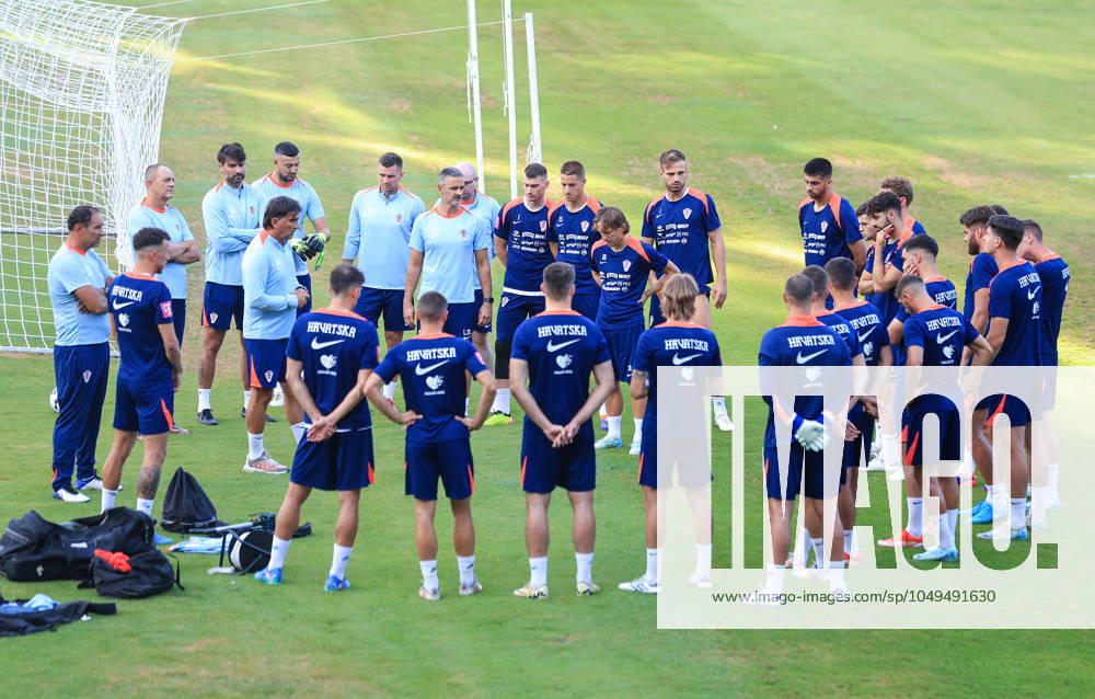 Fußball, Nationalteam Kroatien Training Croatia National Football Team: Training session Players of Croatia during training session of Croatia national football team at Hitrec Kacian Stadium in Zagreb, Croatia, on September 2, 2024. SlavkoxMidzor PIXSELL