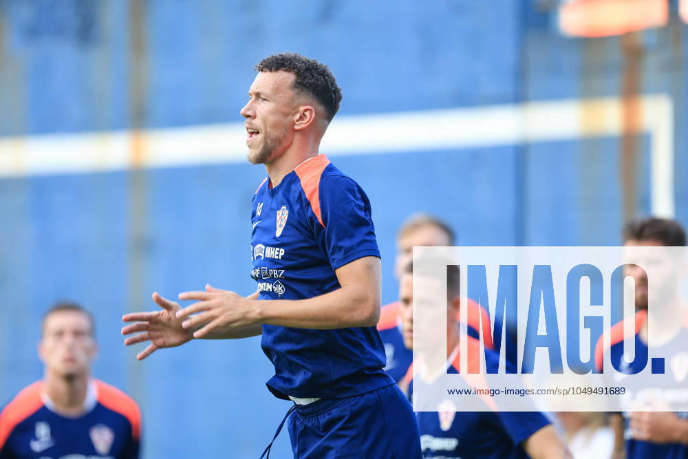 Fußball, Nationalteam Kroatien Training Croatia National Football Team: Training session Ivan Perisic of Croatia during training session of Croatia national football team at Hitrec Kacian Stadium in Zagreb, Croatia, on September 2, 2024. SlavkoxMidzor PIXSELL