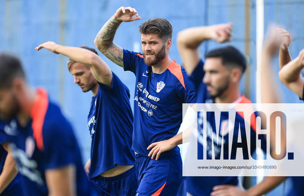 Fußball, Nationalteam Kroatien Training Croatia National Football Team: Training session Duje Caleta Car of Croatia during training session of Croatia national football team at Hitrec Kacian Stadium in Zagreb, Croatia, on September 2, 2024. SlavkoxMidzor PIXSELL