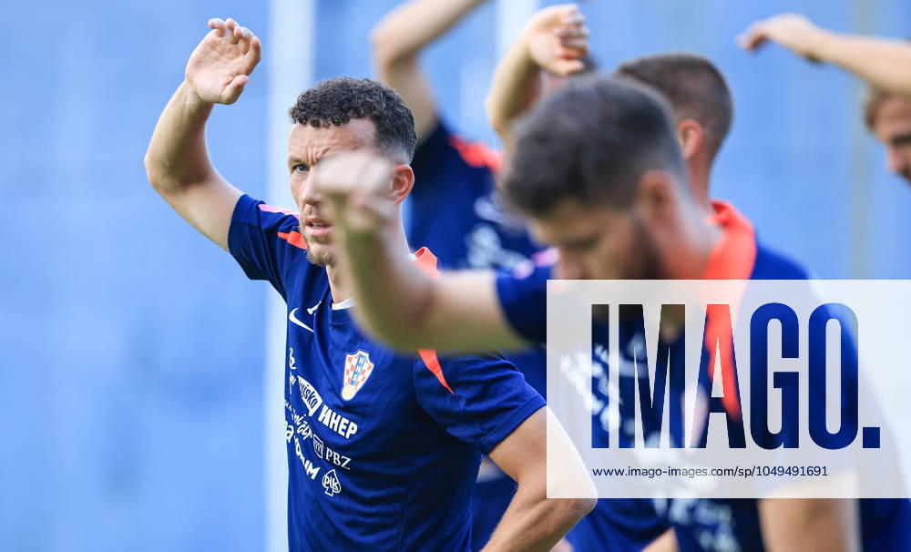 Fußball, Nationalteam Kroatien Training Croatia National Football Team: Training session Ivan Perisic of Croatia during training session of Croatia national football team at Hitrec Kacian Stadium in Zagreb, Croatia, on September 2, 2024. SlavkoxMidzor PIXSELL