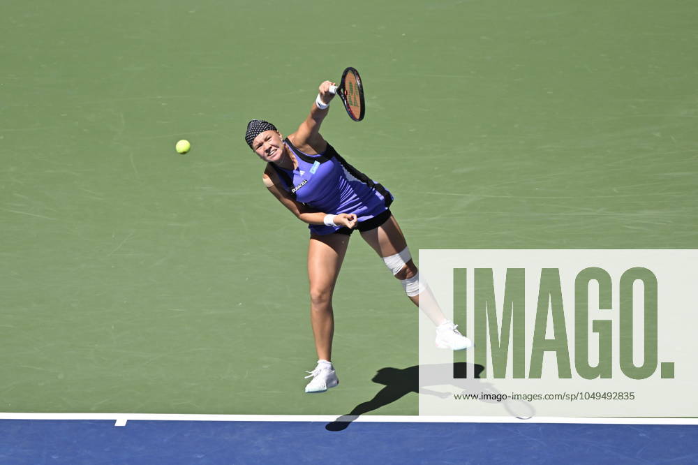 Tennis : Us Open 2024 - Shnaider Diana - Russie Tennis :Us Open 2024 - Usa - 02 09 2024 ChrysleneCaillaud Panoramic